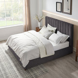 The Upholstered Wingback Bed – A Refined Union of Contemporary Comfort and Architectural Elegance
