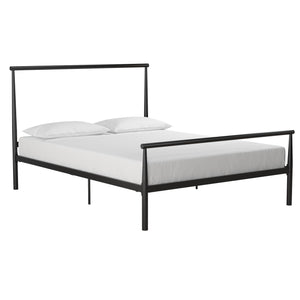 Calixa - Full Bed, Adjustable Height, No Box Spring Needed - Black