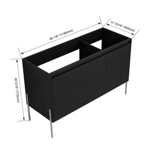 Freestanding Bathroom Vanity & Soft Close Cabinet Doors