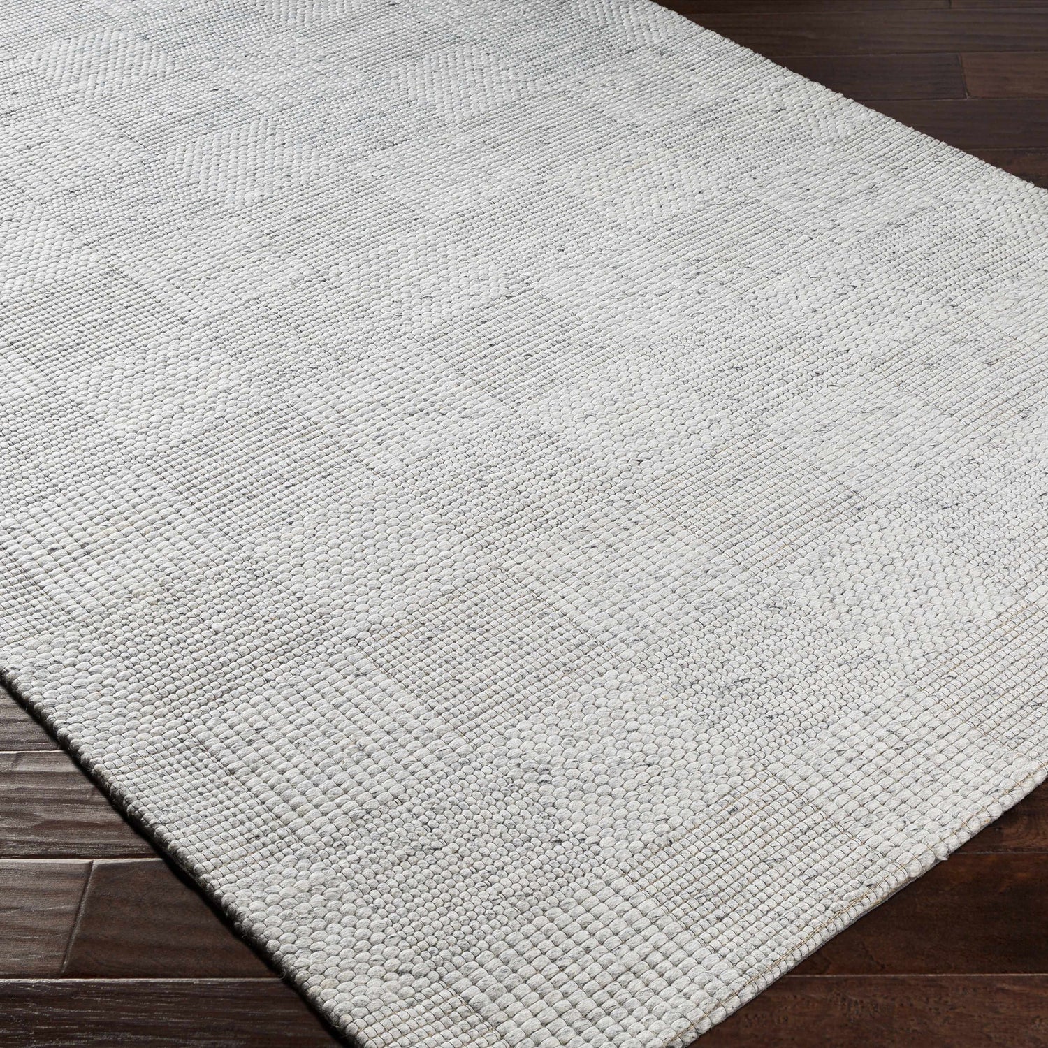 Eckman Wool Checkered Rug - Clearance