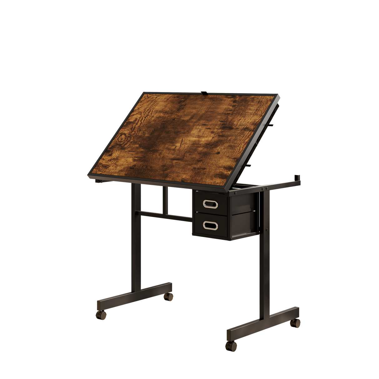 1000 Pieces Jigsaw Puzzle Metal Table with 4 Trays and 2 Drawers
