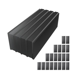 Galvanized Metal Roof Panels - 20 Piece Set