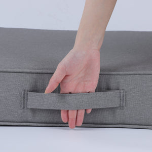 Outdoor Deep Seat Cushions for Patio Furniture, Set of 2