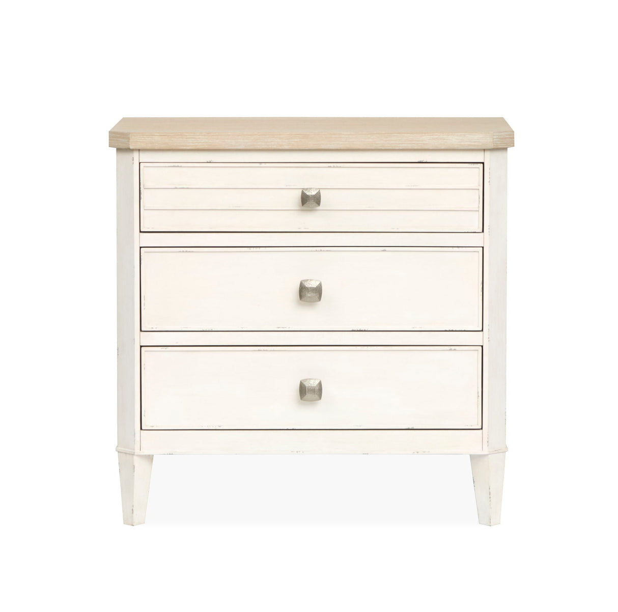 Echo Isles - Drawer Nightstand - Sea Pearl And Driftwood