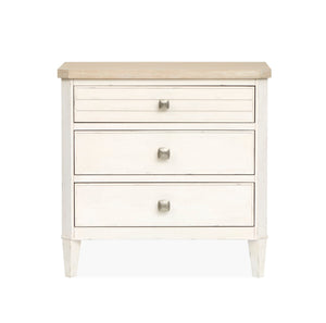 Echo Isles - Drawer Nightstand - Sea Pearl And Driftwood