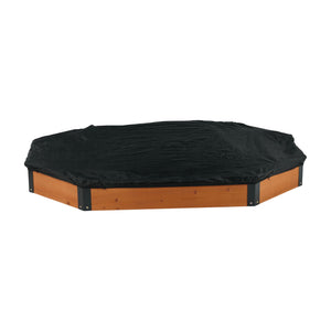 Octagon Sandbox With Storage, Sandpit With Cover And Liner For Backyard