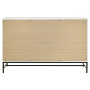Taraval - 6 Drawer Bedroom Dresser - White
