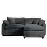 Modern Modular Cushion Sofa Set with Ottoman - Fabric, Multiple Colors