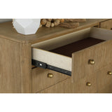 Stevie Sand Wash Natural Cane 4-Piece Eastern King Bedroom Set