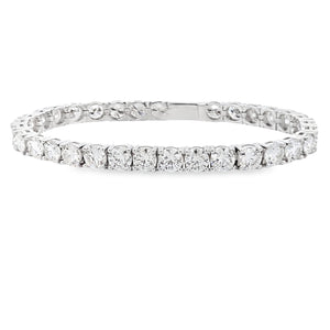 12.50ct Moissanite Tennis Bracelet Sterling Silver