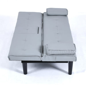 Sofa Bed With Foldable Design And Cup Holder