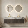 MURI 60" Bathroom Vanity & Sink, Floating Plywood Storage Cabinet