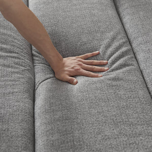 Oversized 3 Seater Compressed Sofa with Chenille Fabric