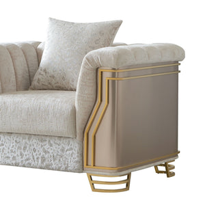 Chateau - Chair - Cream / Brown
