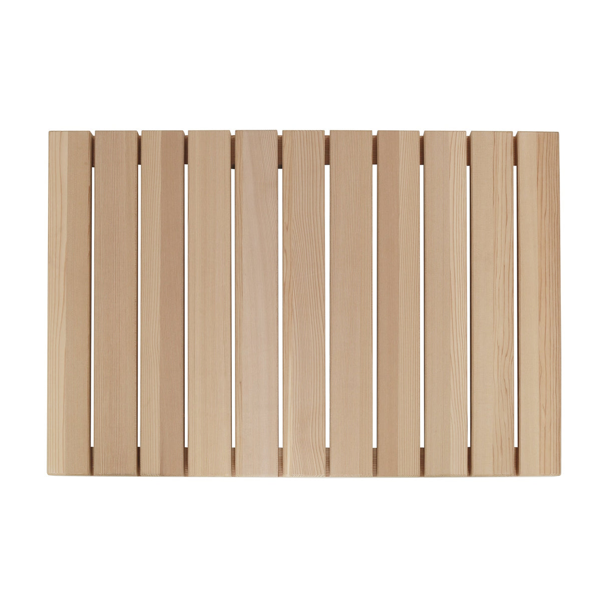 Cedar Wood Shower Mat - Non-Slip Slatted Bath Mat