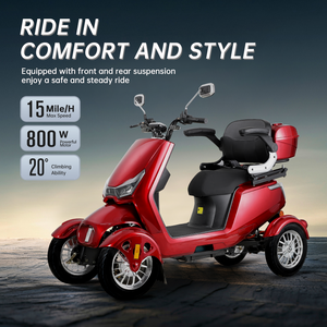 Electric Mobility Scooter with Big Size and High Power