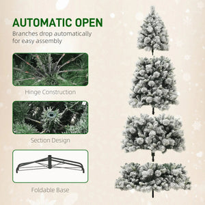 9 Ft Artificial Christmas Tree with 750 Clear Lights