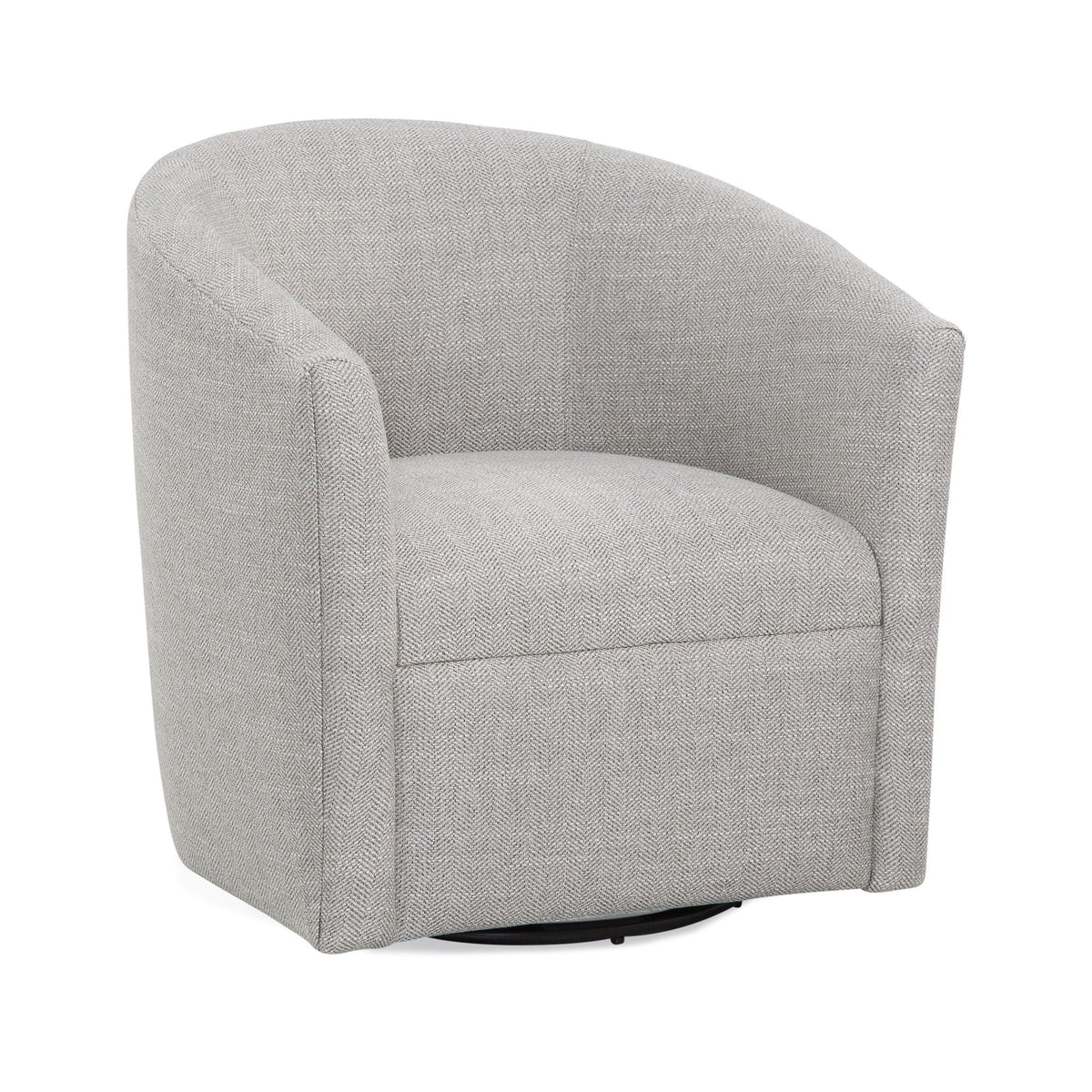 Lainey - Swivel Barrel Chair With 360 Degree Rotation