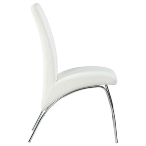 Darby - Upholstered Dining Side Chair (Set of 2) - White