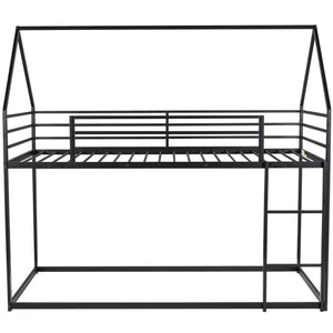 House Bunk Bed With Built In Ladder