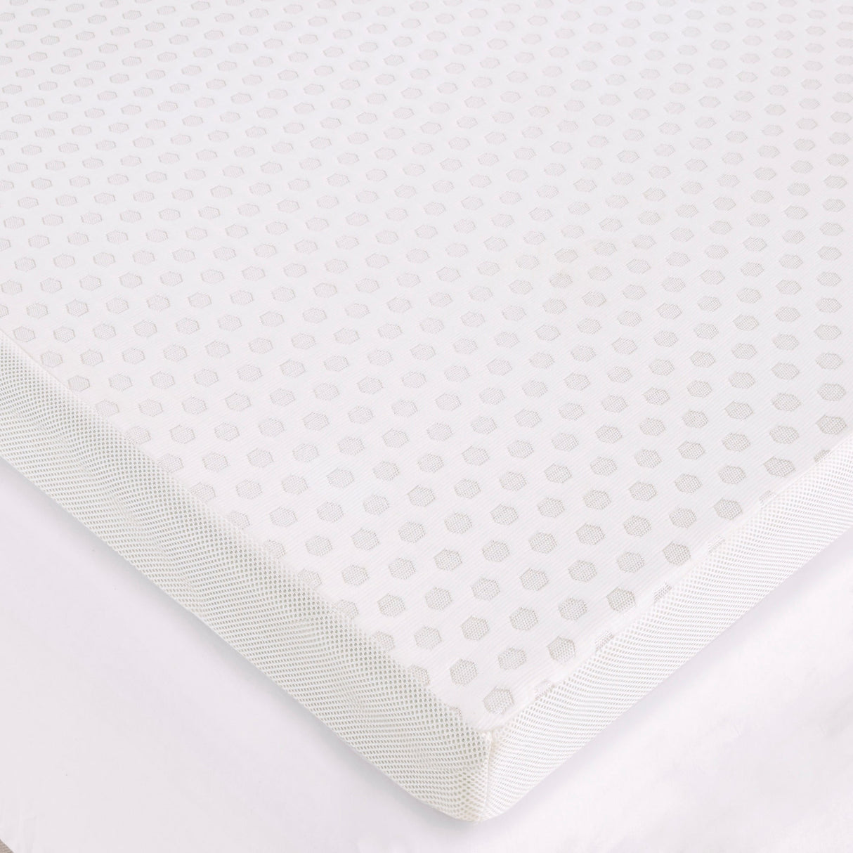 Hypoallergenic cooling gel memory foam mattress topper with removable cooling cover