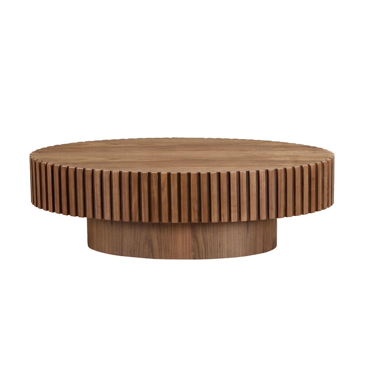 Modern Handcraft Drum Coffee Table