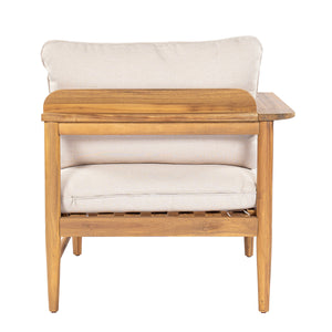 Terassi Outdoor Acacia Wood 4 Seater Sofa