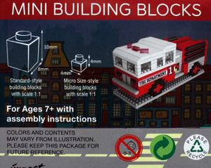 Mini Building Blocks - Fire Truck
