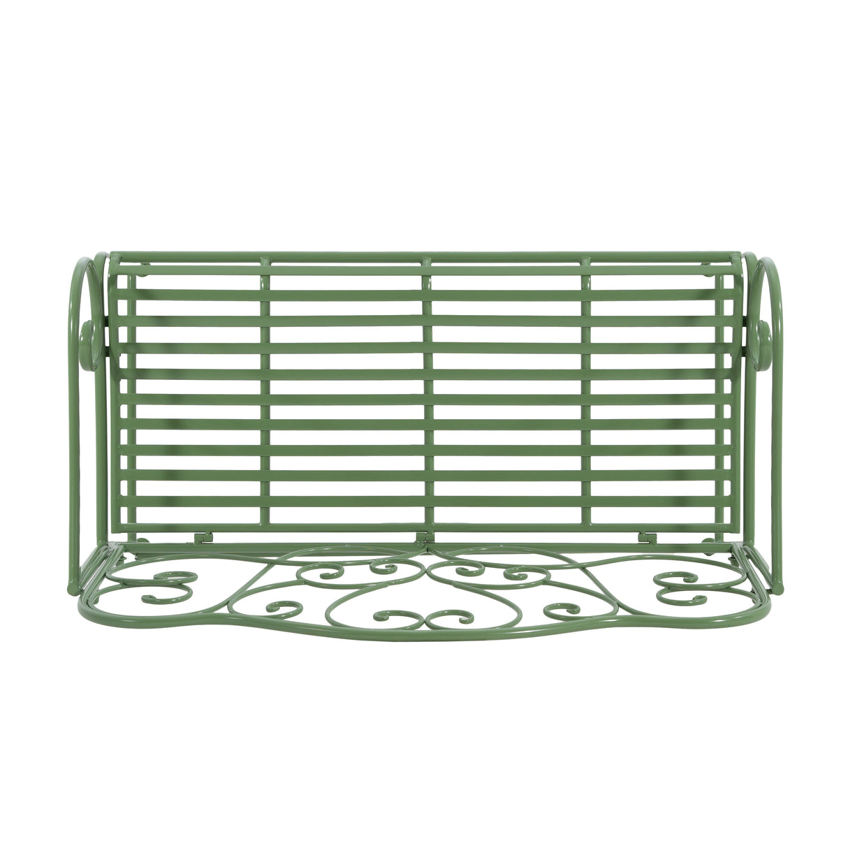 Sunnydaze Outdoor Garden Bench - Green