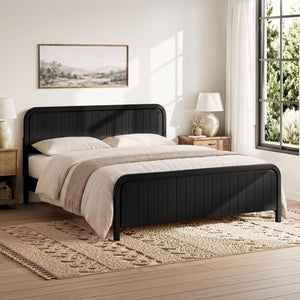 King Bed Frame with Headboard