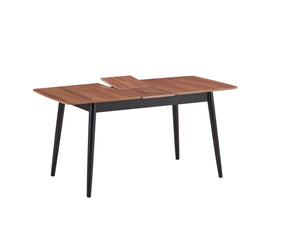 Lanae - 5 Piece Dining Room Set - Natural / Black