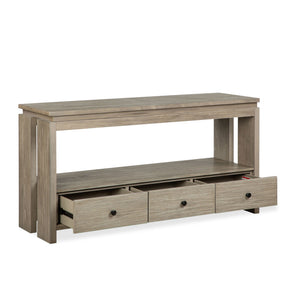 Conrad - Rectangular Sofa Table - Stone Harbor Gray