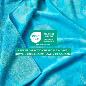 Cotton Velour Beach Towels 2-Pack - Maui Collection
