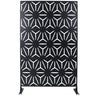 Outdoor & Indoor Metal Privacy Screen, Freestanding Decorative Panels