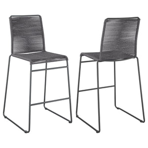 Jerome - Bar Chair (Set of 2) - Charcoal