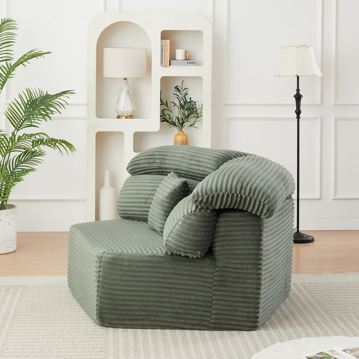 53-Inch Modern Cocooning Sensation Single-Seater Lounge Chair