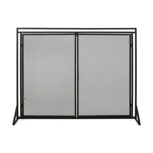 Samantha - Iron Fireplace Screen 2 Door Design