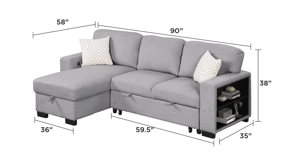 Pinto Modern Style Sectional Sofa