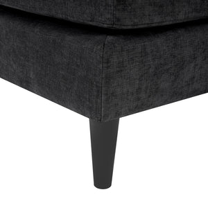 Chaise Lounge Sofa Bed With Dual Layer Armrests For Living Room