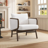 Sherpa Fabric Accent Chair