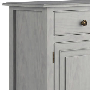 Connaught Handcrafted Entryway Storage Cabinet with Adjustable Shelves - Multiple Colors