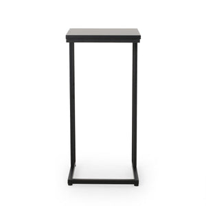 Essex Set of 2 Modern Black Metal End Tables