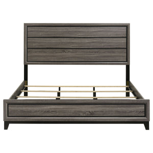 Carina - Eastern King Bed - Oak