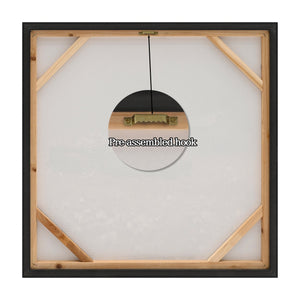 Farmhouse Old Truck Canvas Wall Art, 24x24 Inches