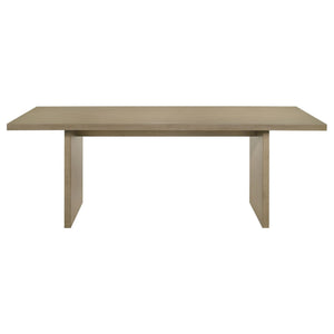 Decker 82-inch Rectangular Wood Dining Table Natural Oak