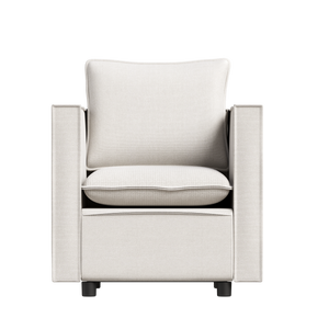 Modern Gray Single Sofa Chair