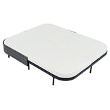 TREXM Outdoor Daybed with Adjustable Backrest