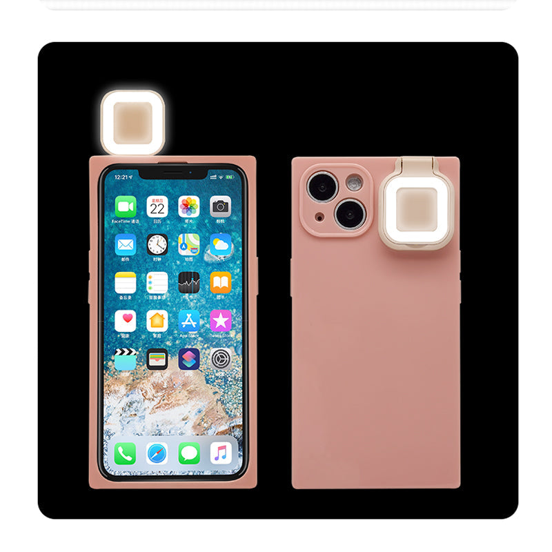 Ring Selfie Flip Light iPhone Case - 3 Colors