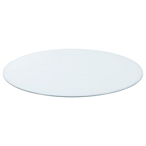 Glass Tops 48-inch 6mm Round Clear Tempered Glass Top