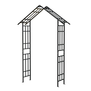 Metal Garden Arch with Adjustable Width